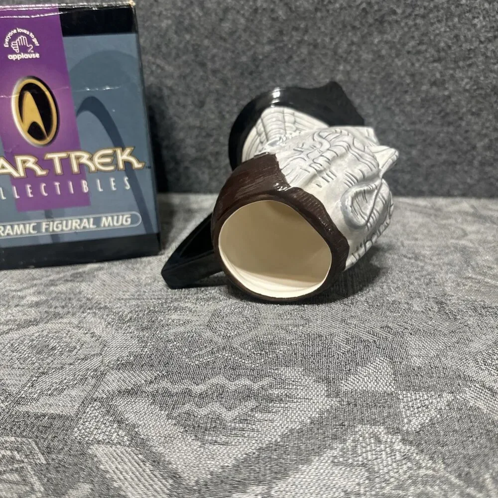 STAR TREK DEEP SPACE NINE CARDASSIAN MUG WITH BOX  VINTAGE APPLAUSE